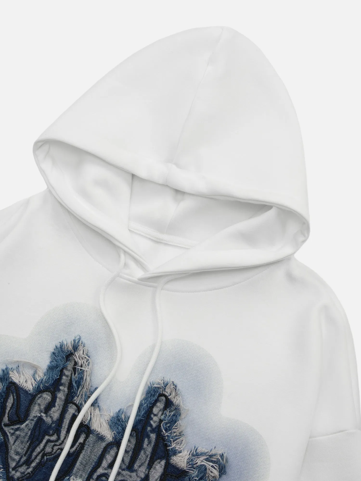 1984 American Niche Embroidered Patch Hooded Sweatshirt