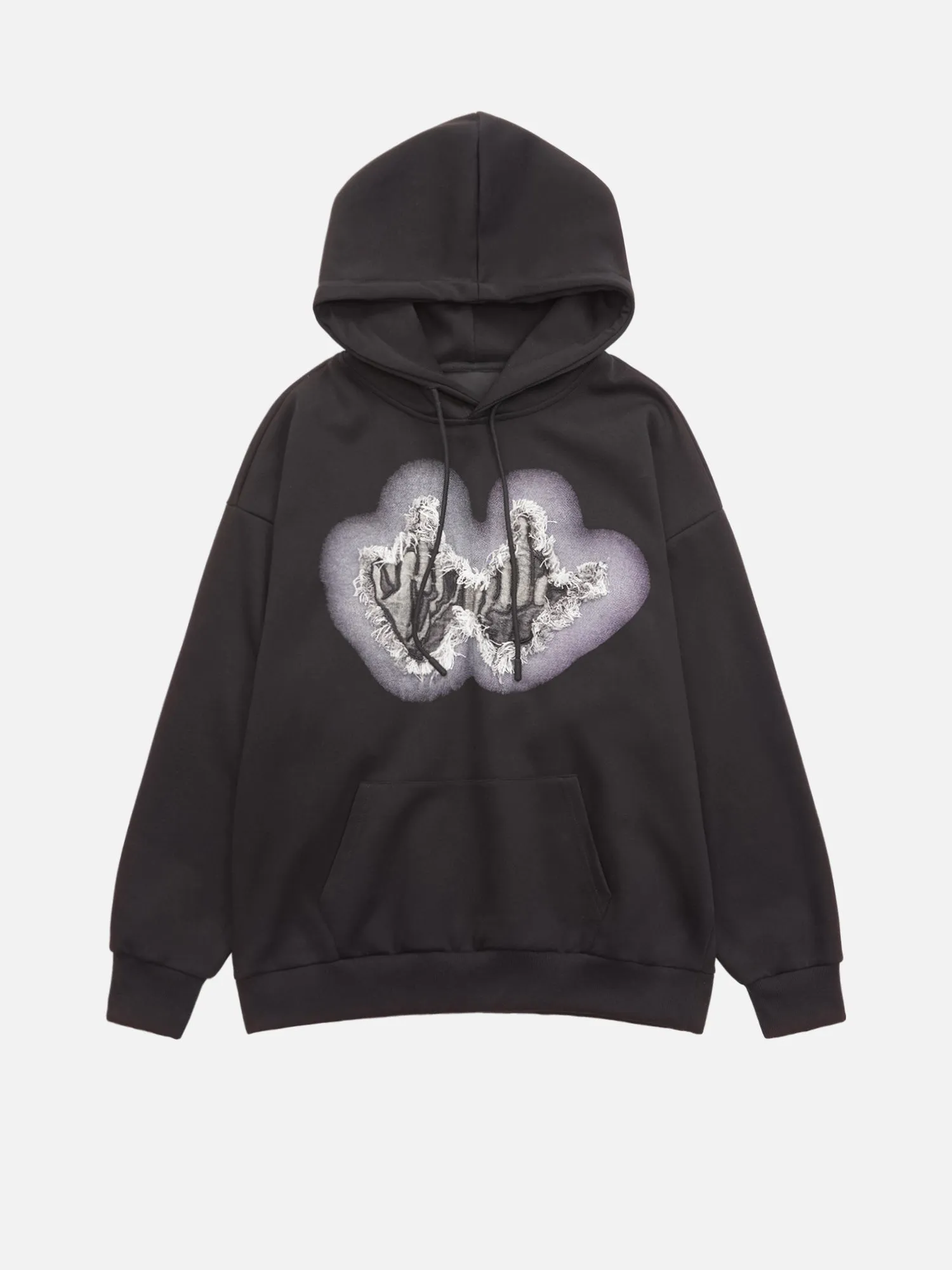 1984 American Niche Embroidered Patch Hooded Sweatshirt