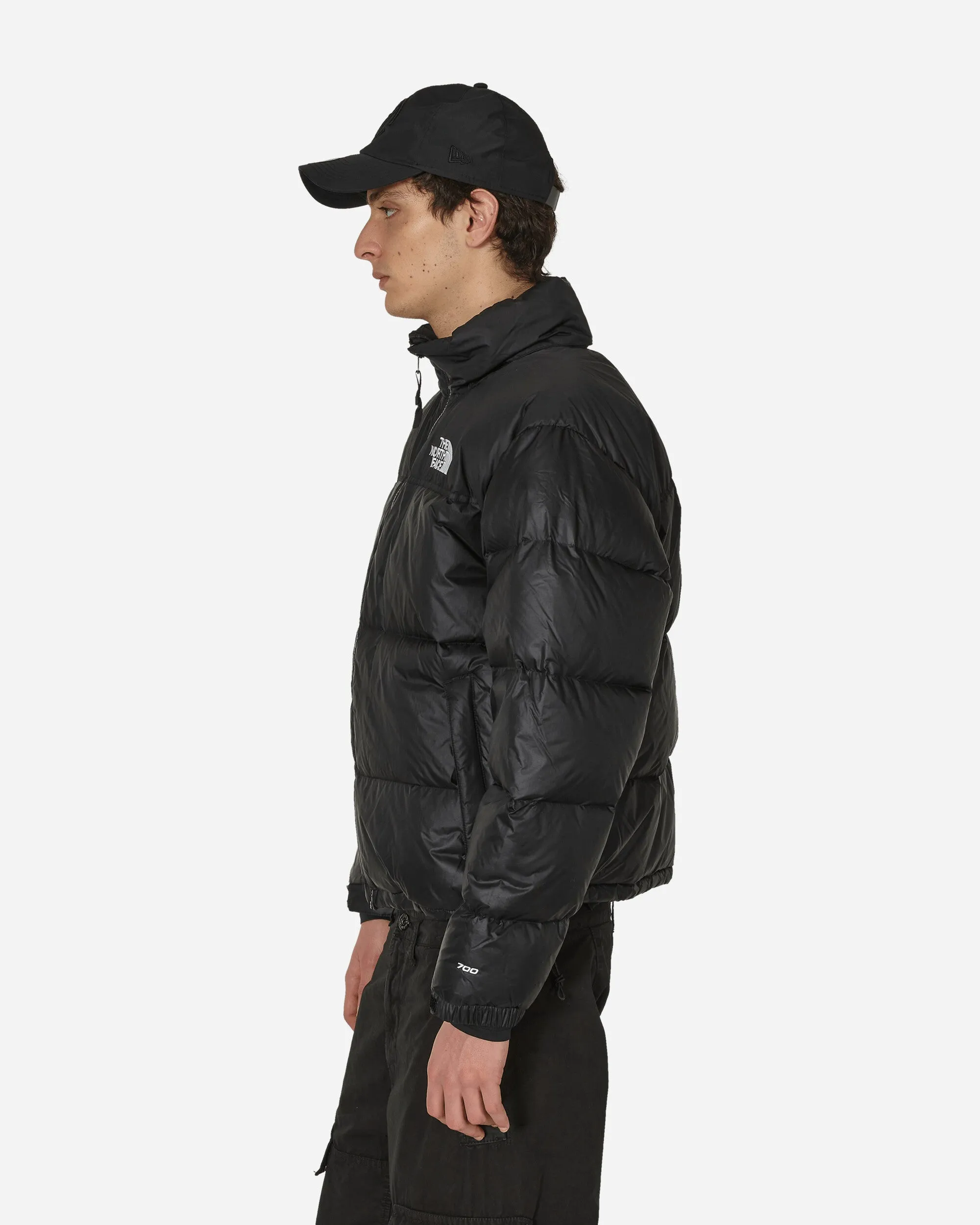 Vintage 1996 Black Retro Nuptse Jacket - Iconic Outdoor Wear