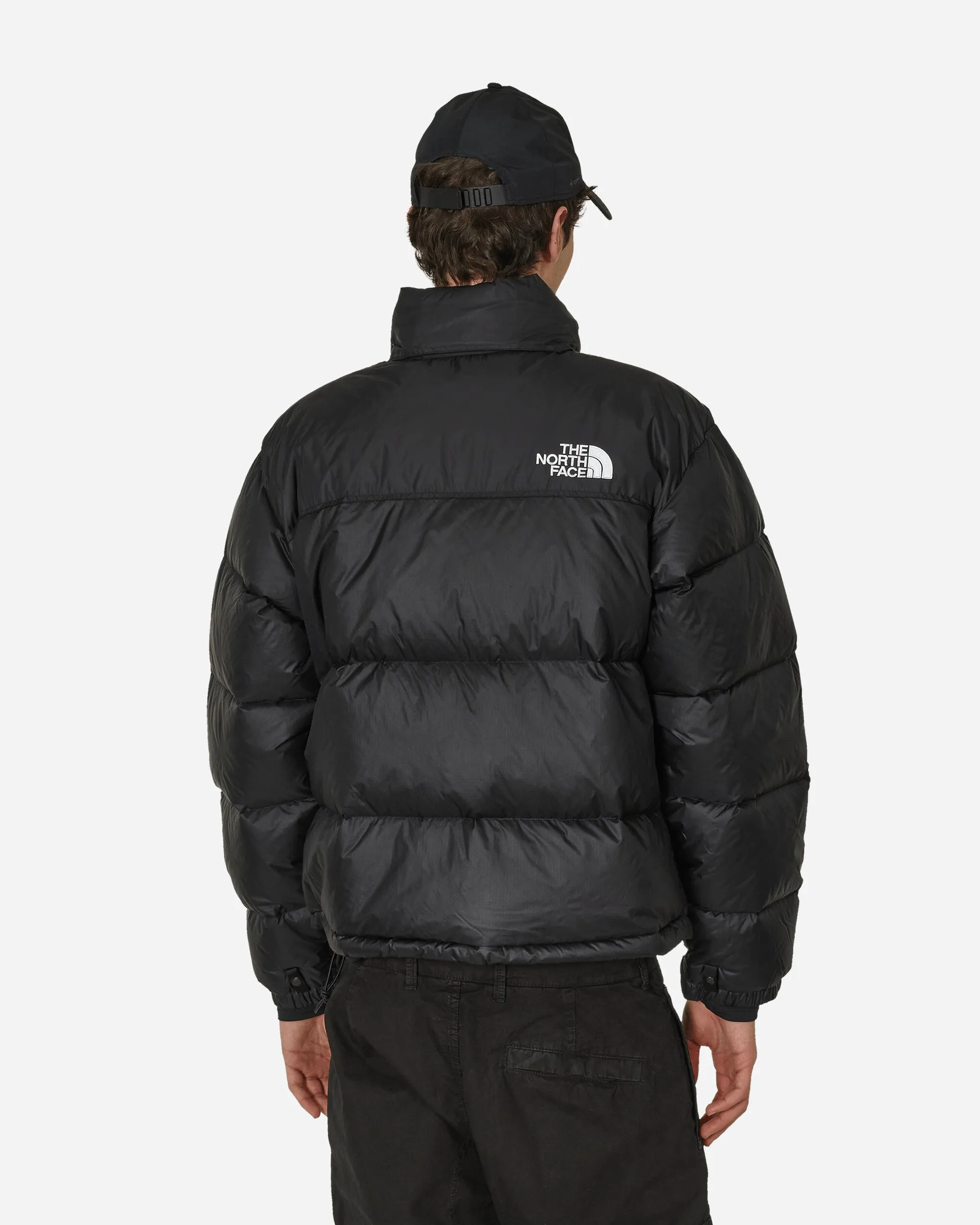 Vintage 1996 Black Retro Nuptse Jacket - Iconic Outdoor Wear