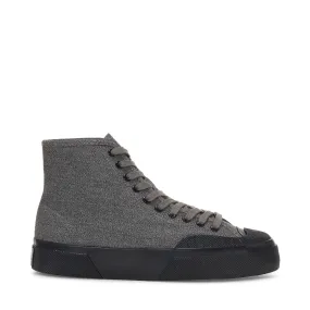 2433 Salt Pepper Sneakers - Grey Black