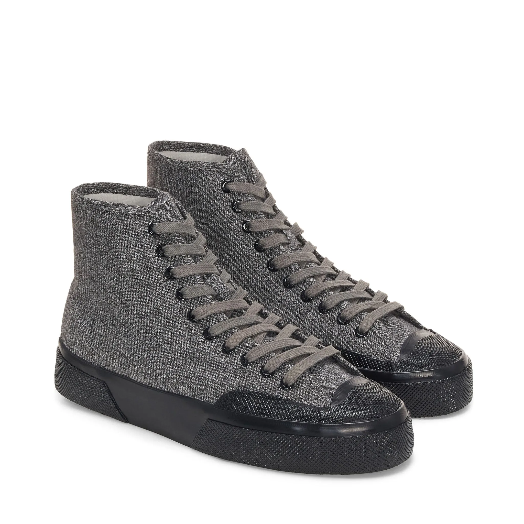 2433 Salt Pepper Sneakers - Grey Black