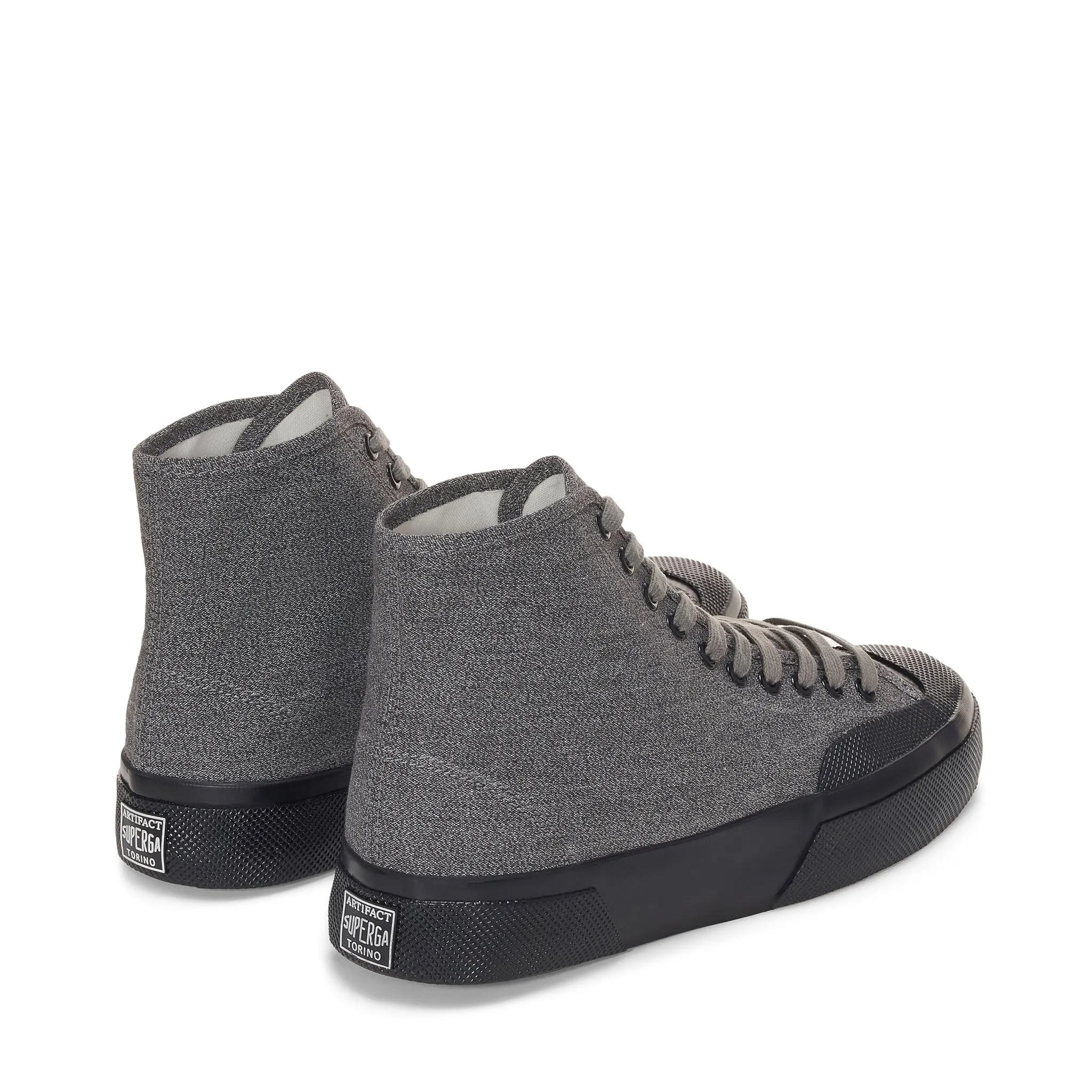 2433 Salt Pepper Sneakers - Grey Black