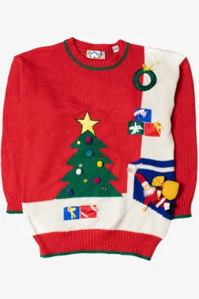 3-D Santa Ugly Christmas Pullover 61338