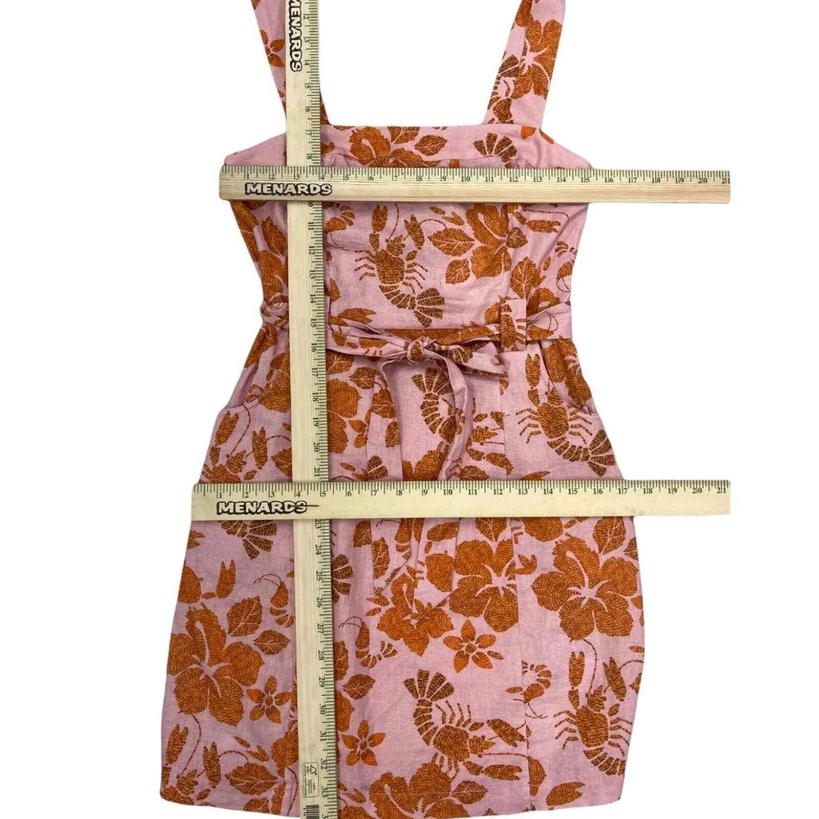 Anthropologie x Farm Rio Floral Mini Dress XS NEW