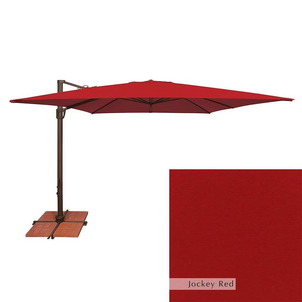 Bali Cantilever 10ft Square Umbrella by Simply Shade
