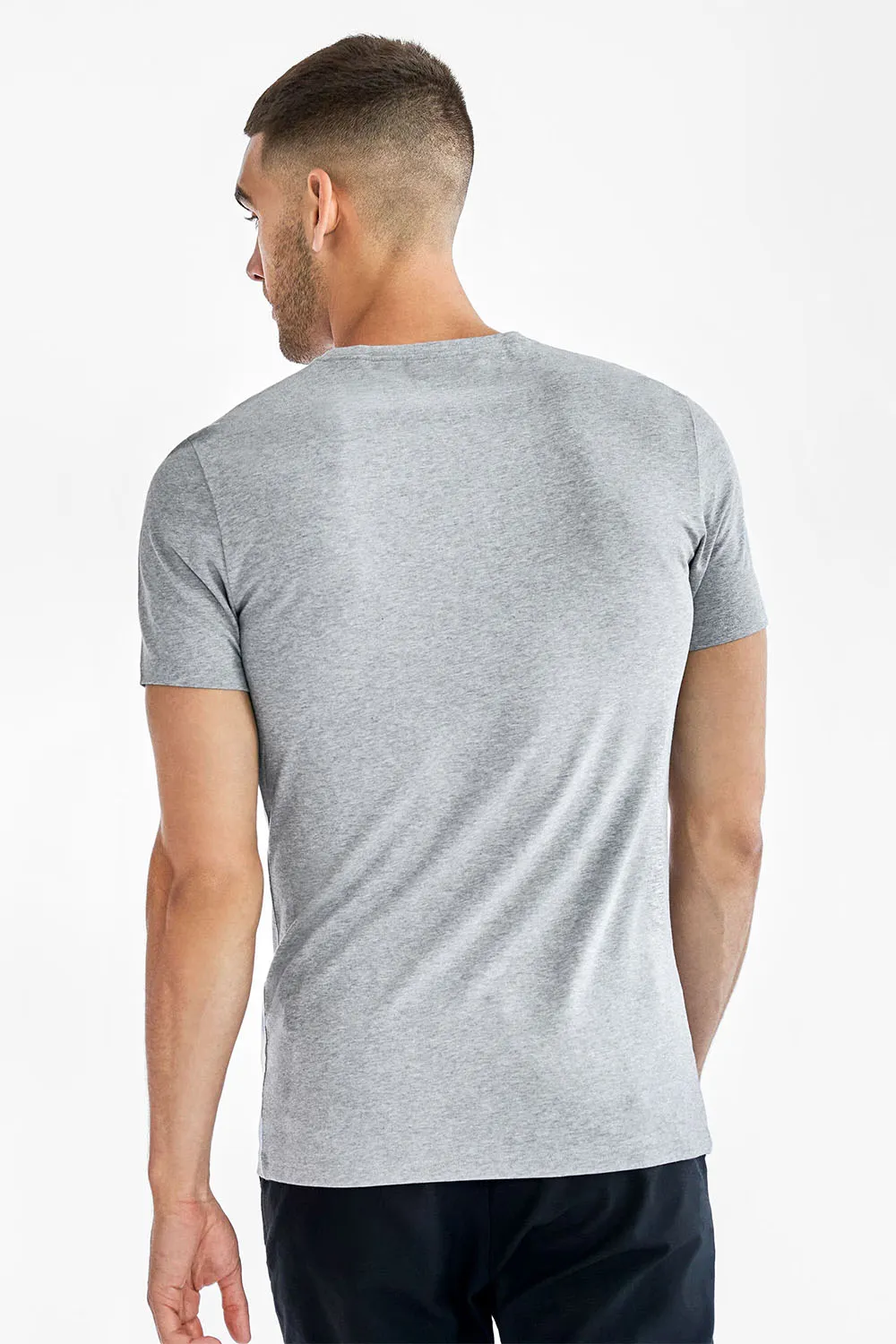 BASIC V-NECK Grey