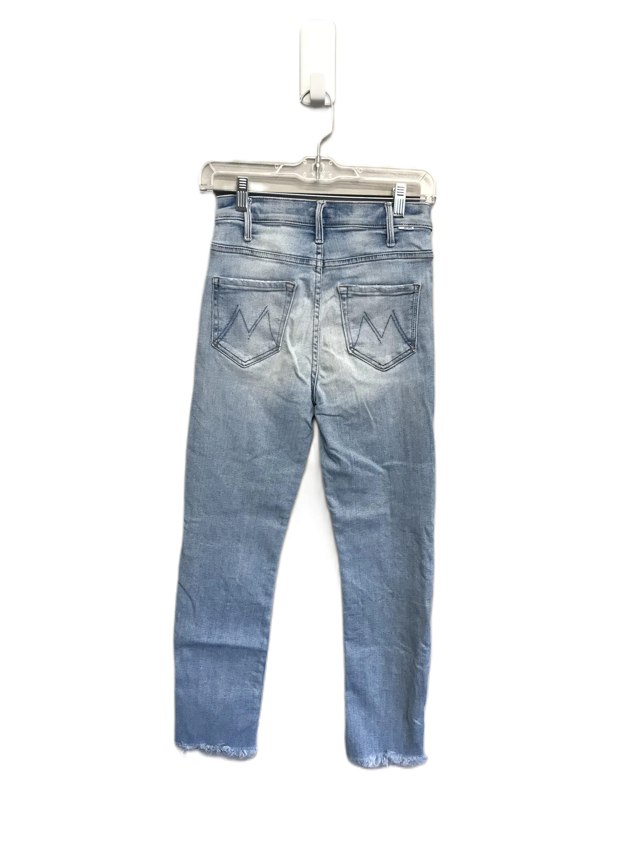 Blue Denim Jeans Skinny By Mother, Size: 2