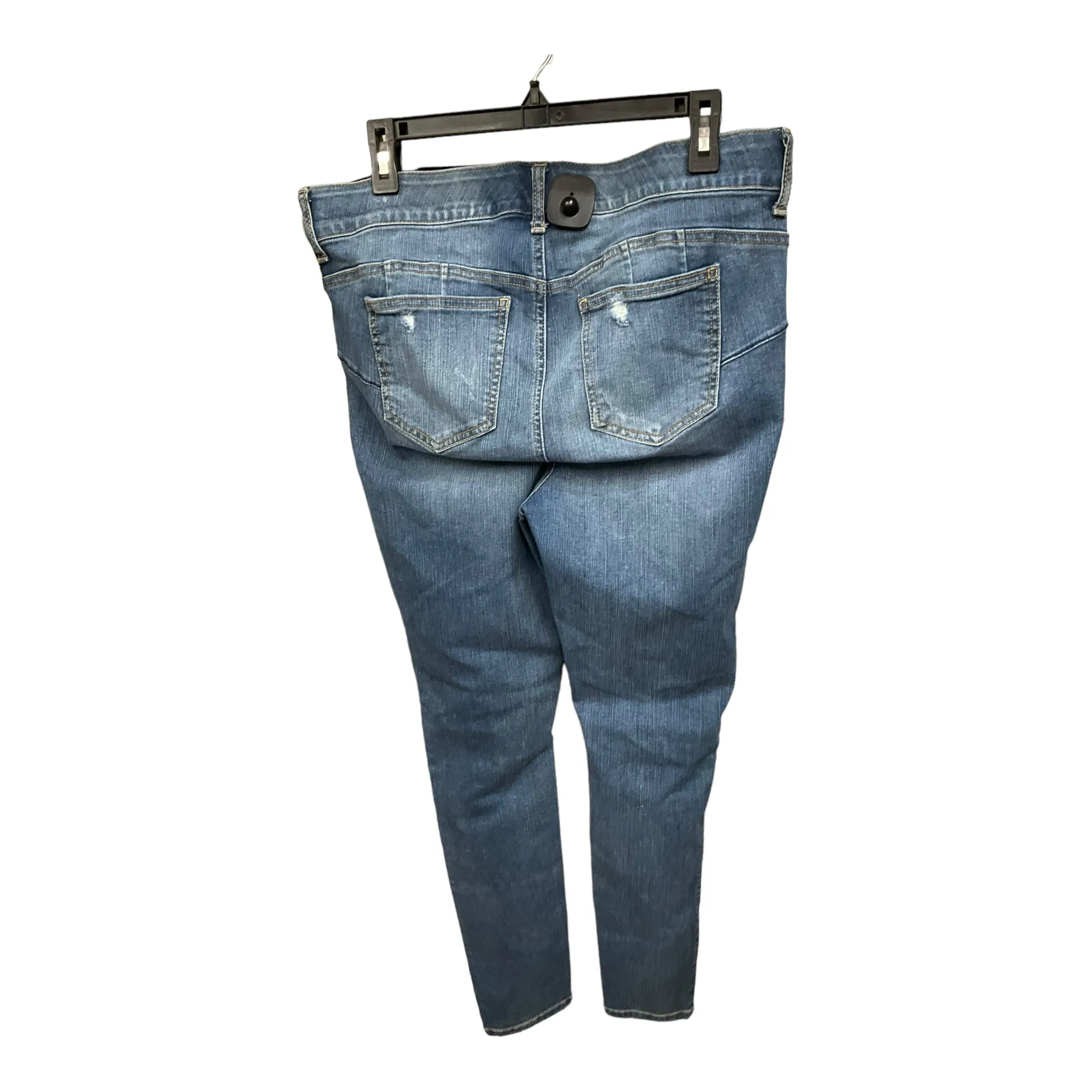 Blue Denim Jeans Skinny Torrid, Size 14