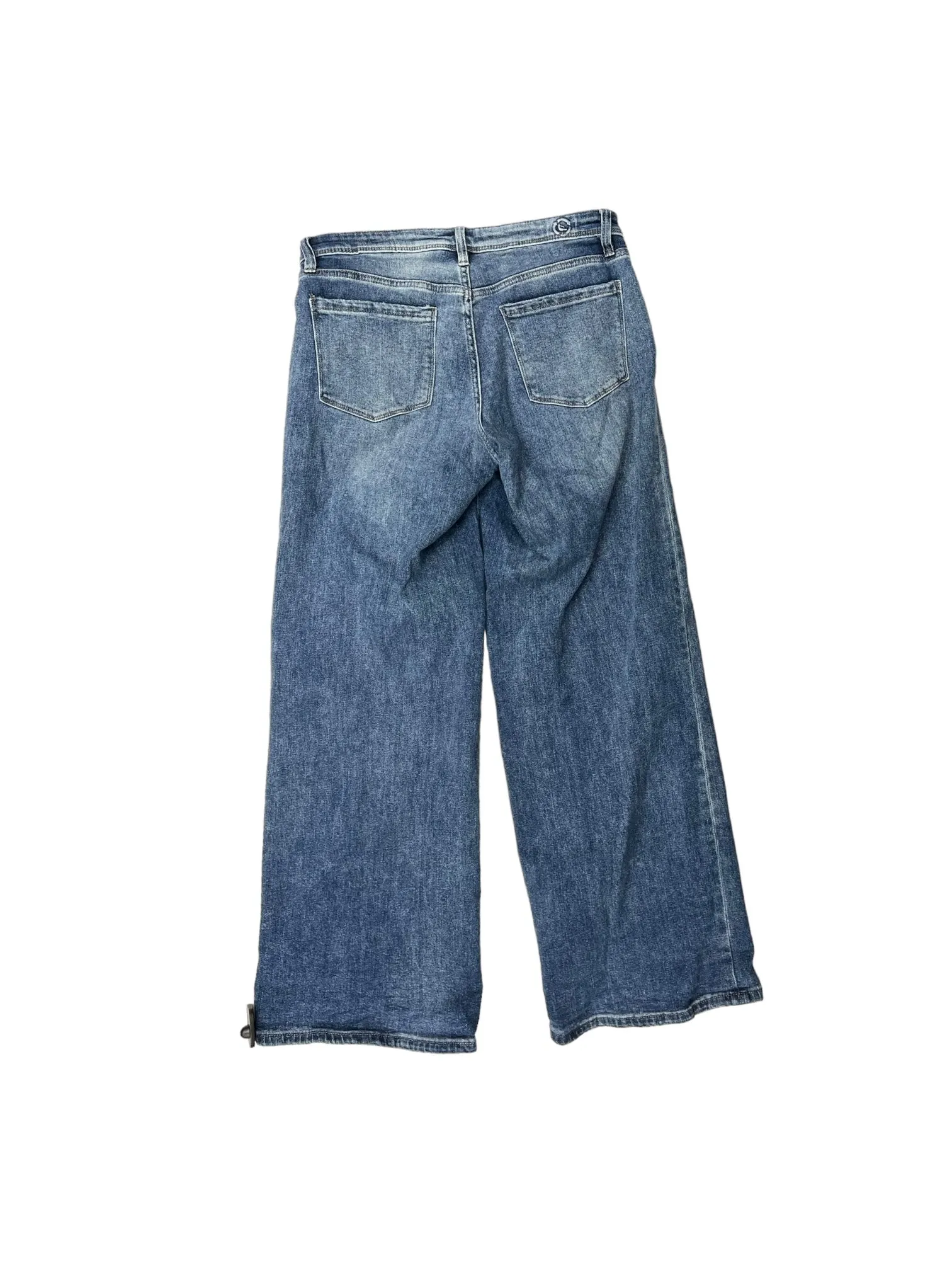 Blue Denim Jeans Wide Leg Clothes Mentor, Size 29