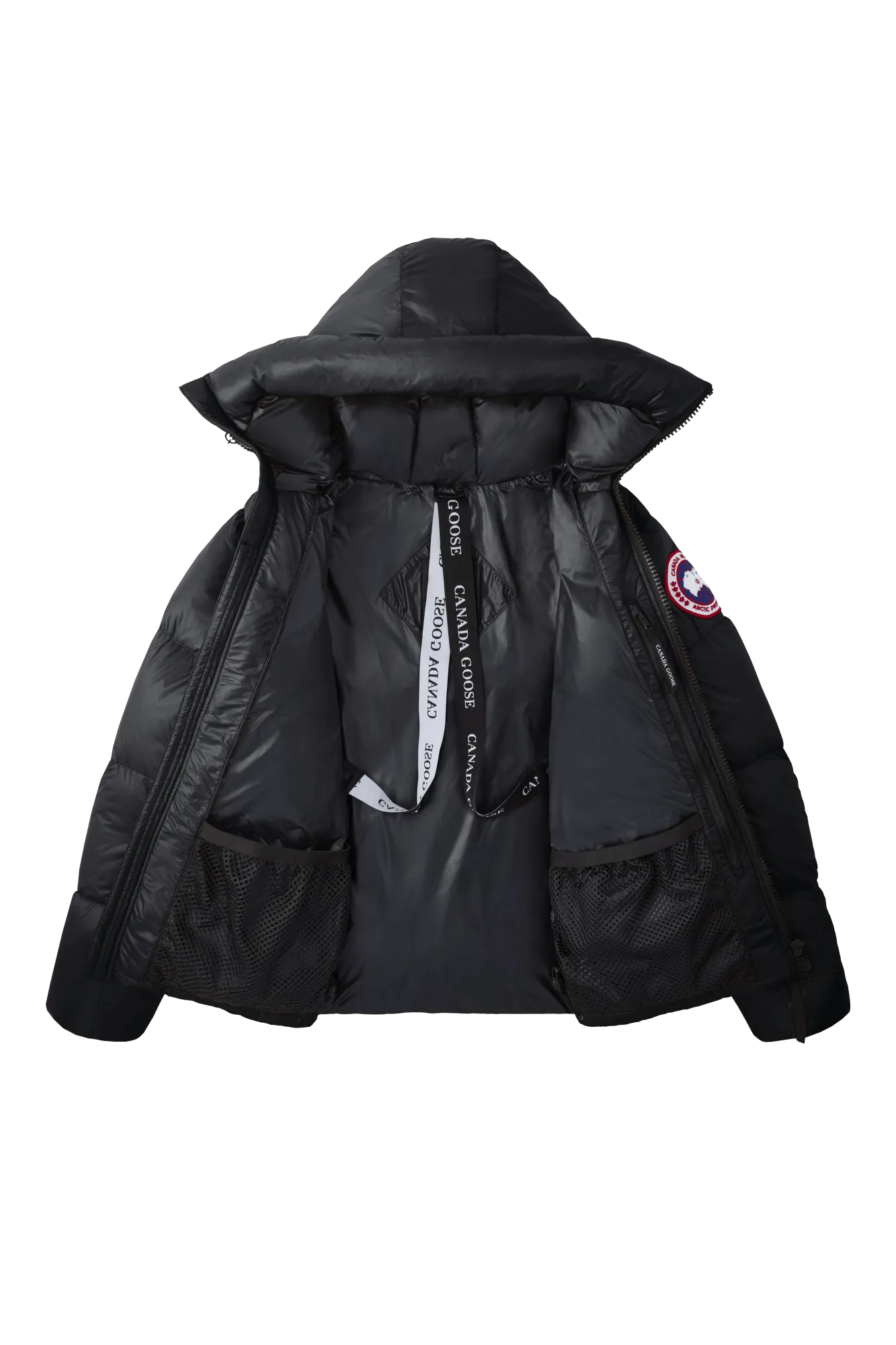 Black Crofton Puffer - Premium Quality Mens Insulated Jacket by Canada Goose
