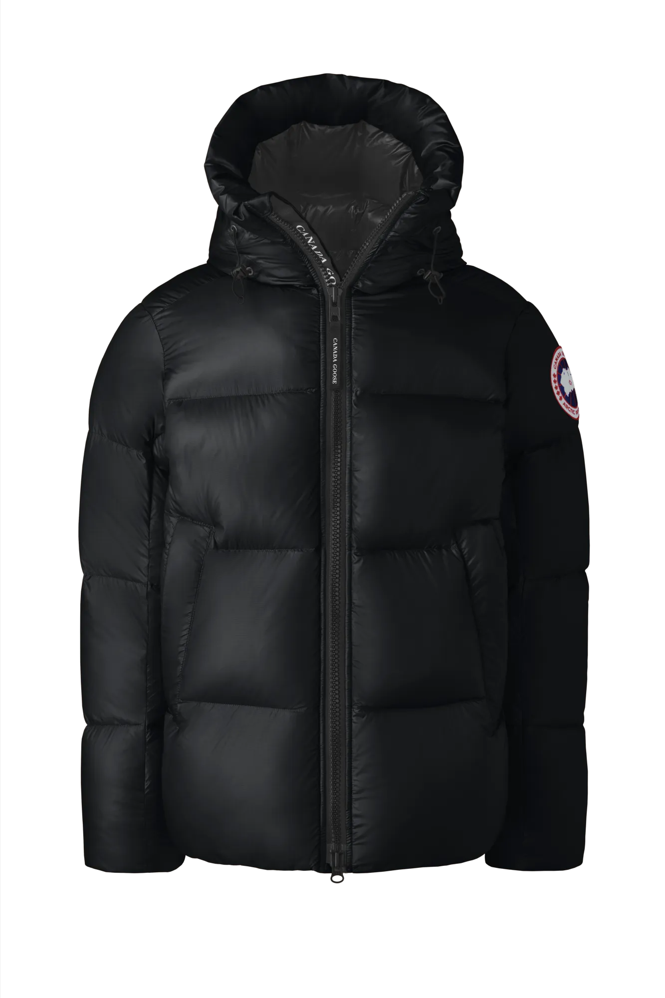 Black Crofton Puffer - Premium Quality Mens Insulated Jacket by Canada Goose