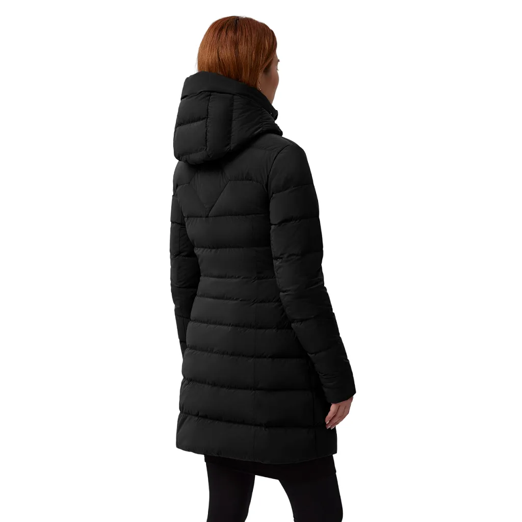 Canada Goose Womens Clair Insulated Down Coat with Adjustable Hood and Water-Resistant Fabric