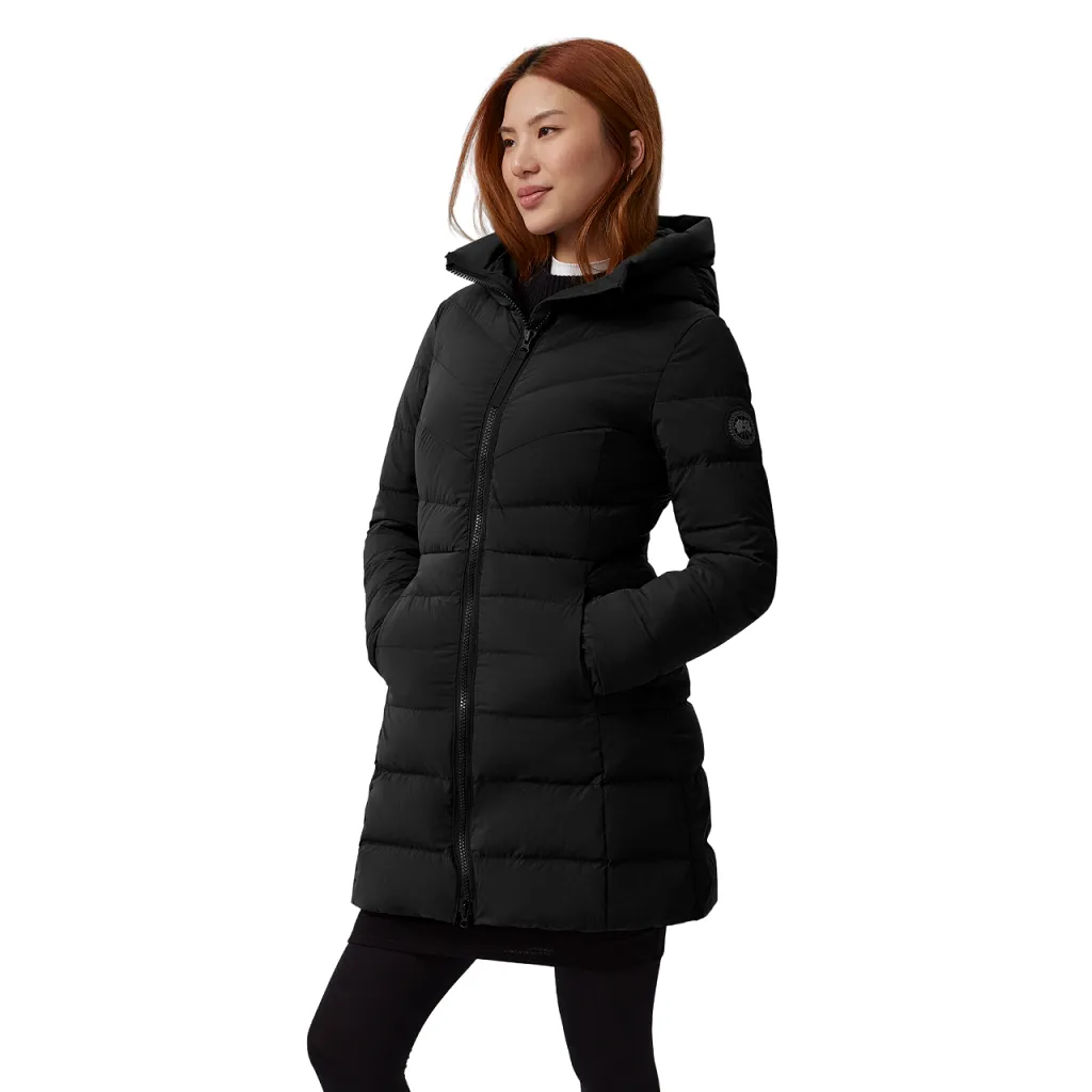 Canada Goose Womens Clair Insulated Down Coat with Adjustable Hood and Water-Resistant Fabric