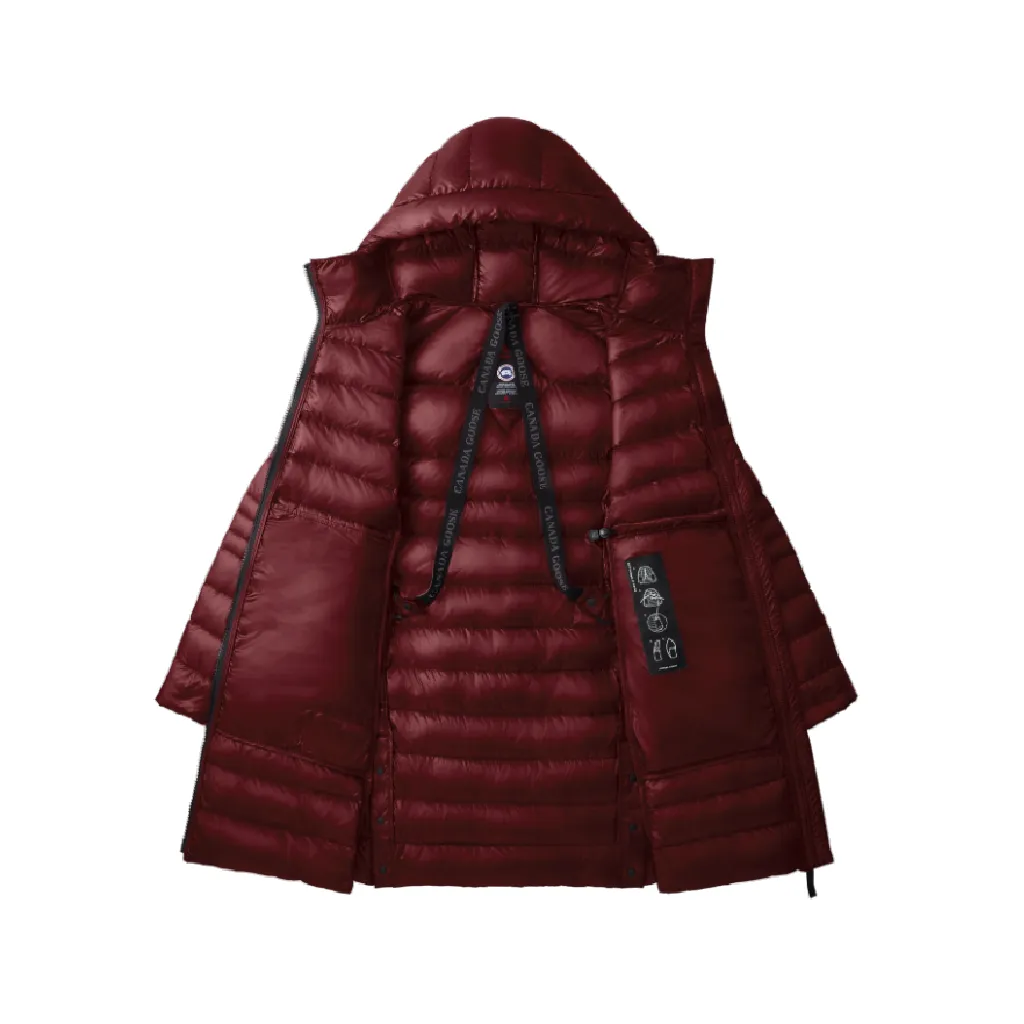 Optimized Title: Stylish Canada Goose Black Label Womens Cypress Hooded Jacket in Black