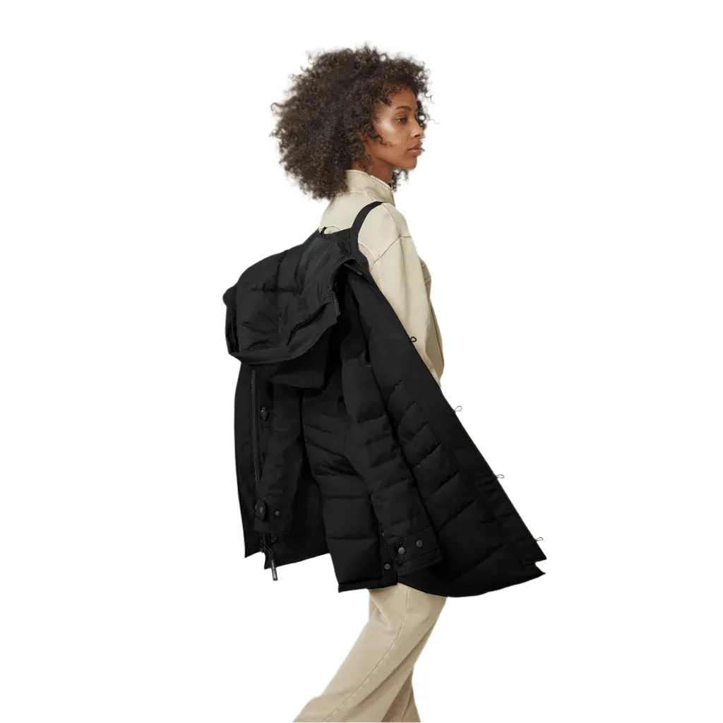 Stylish Canada Goose Black Label Heritage Lorette Parka for Women