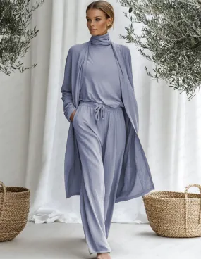Comfy 100% Cotton 3-Piece Lounge Set