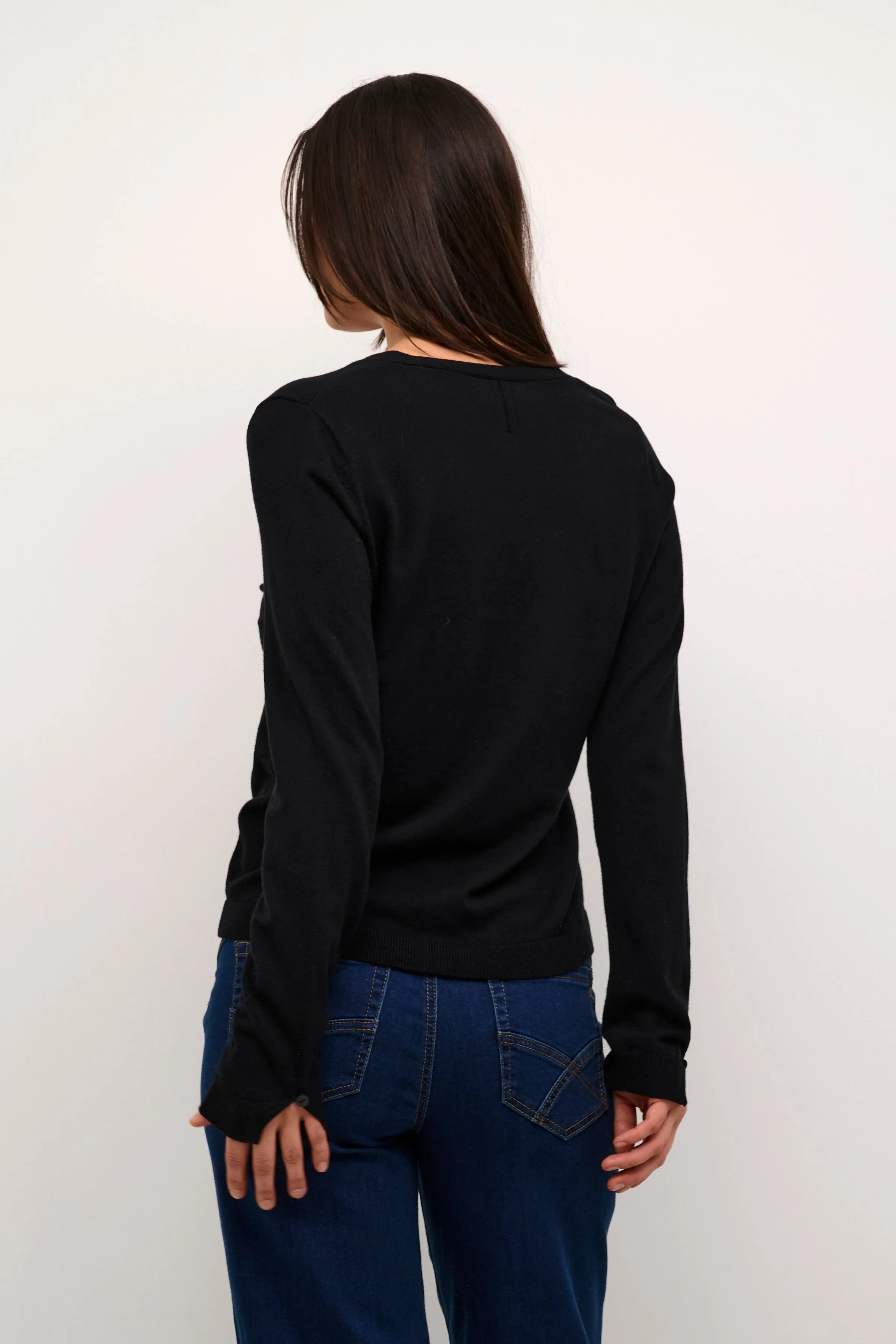 Cream Dela Knit Cardigan