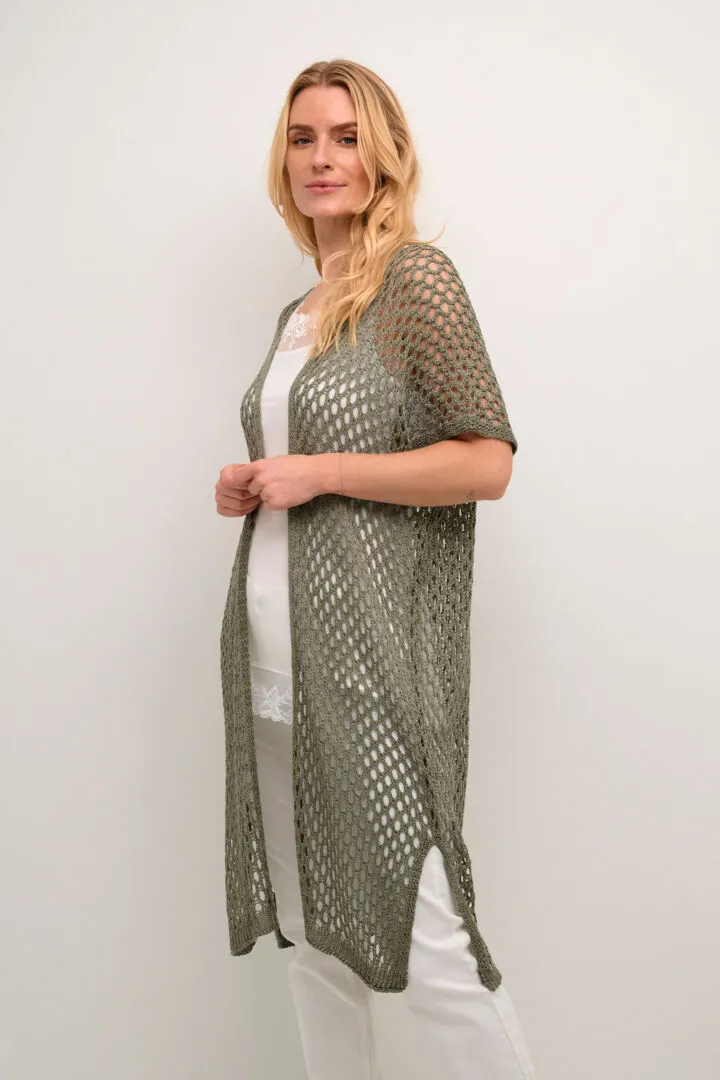 Cream Oanah Knit Waistcoat