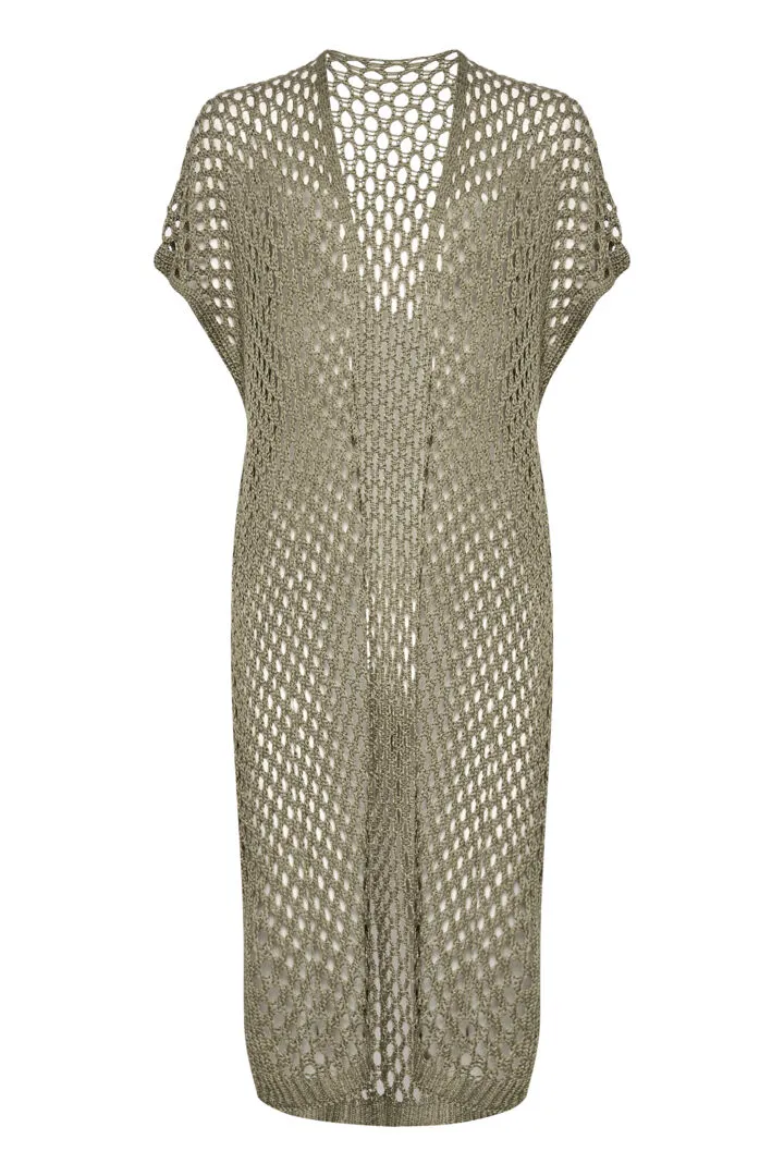 Cream Oanah Knit Waistcoat