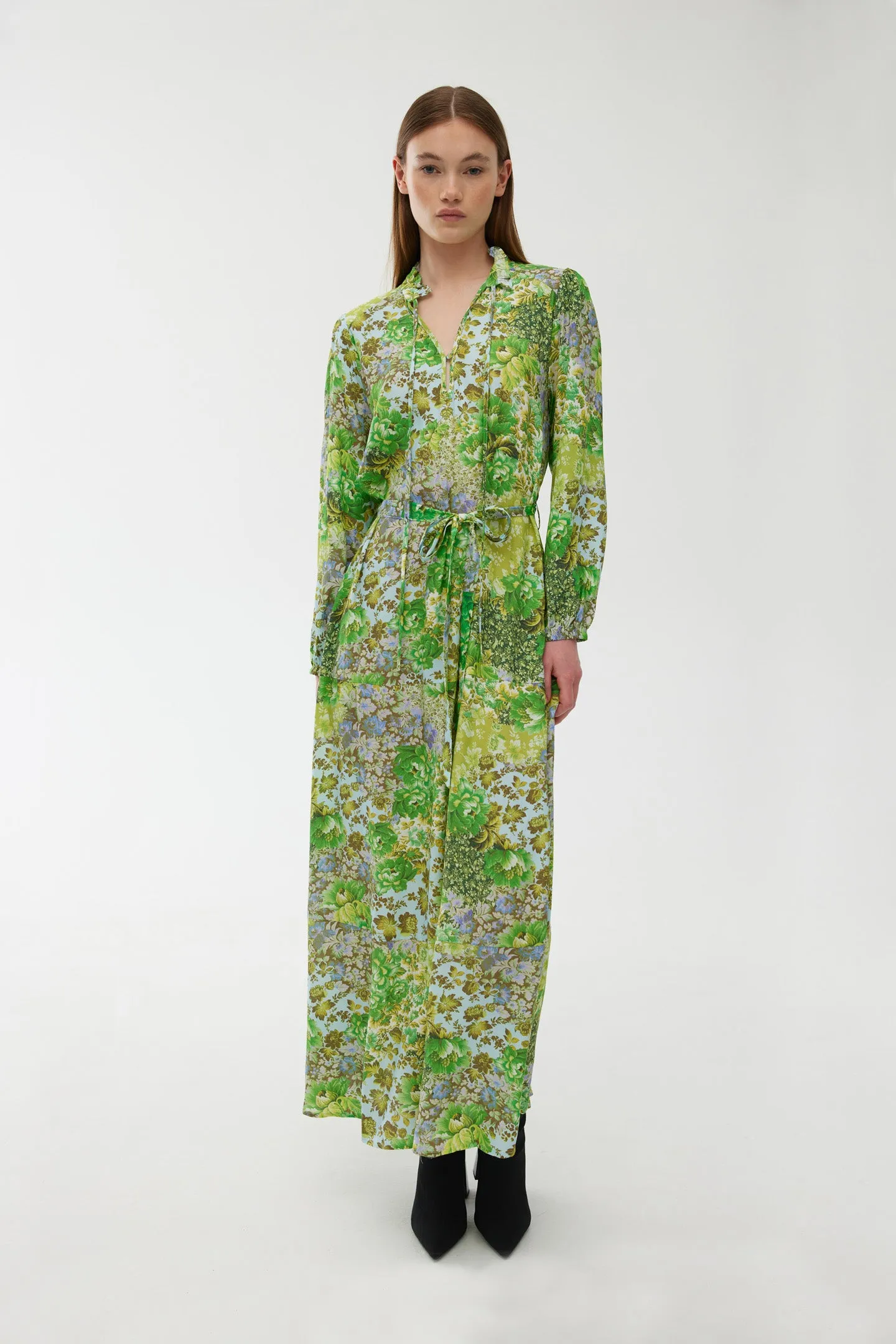 Delilah Dress - Floral Haze