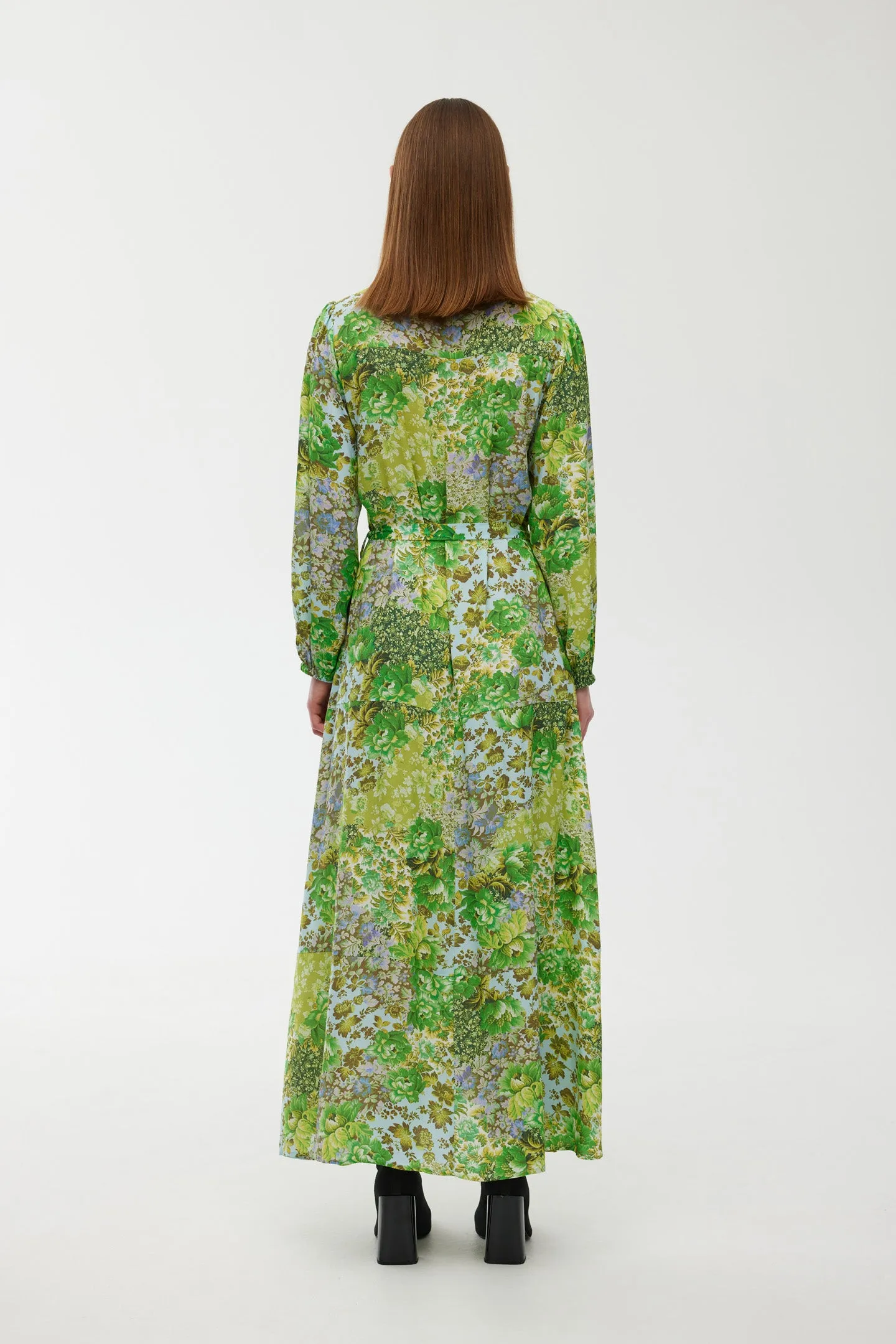 Delilah Dress - Floral Haze