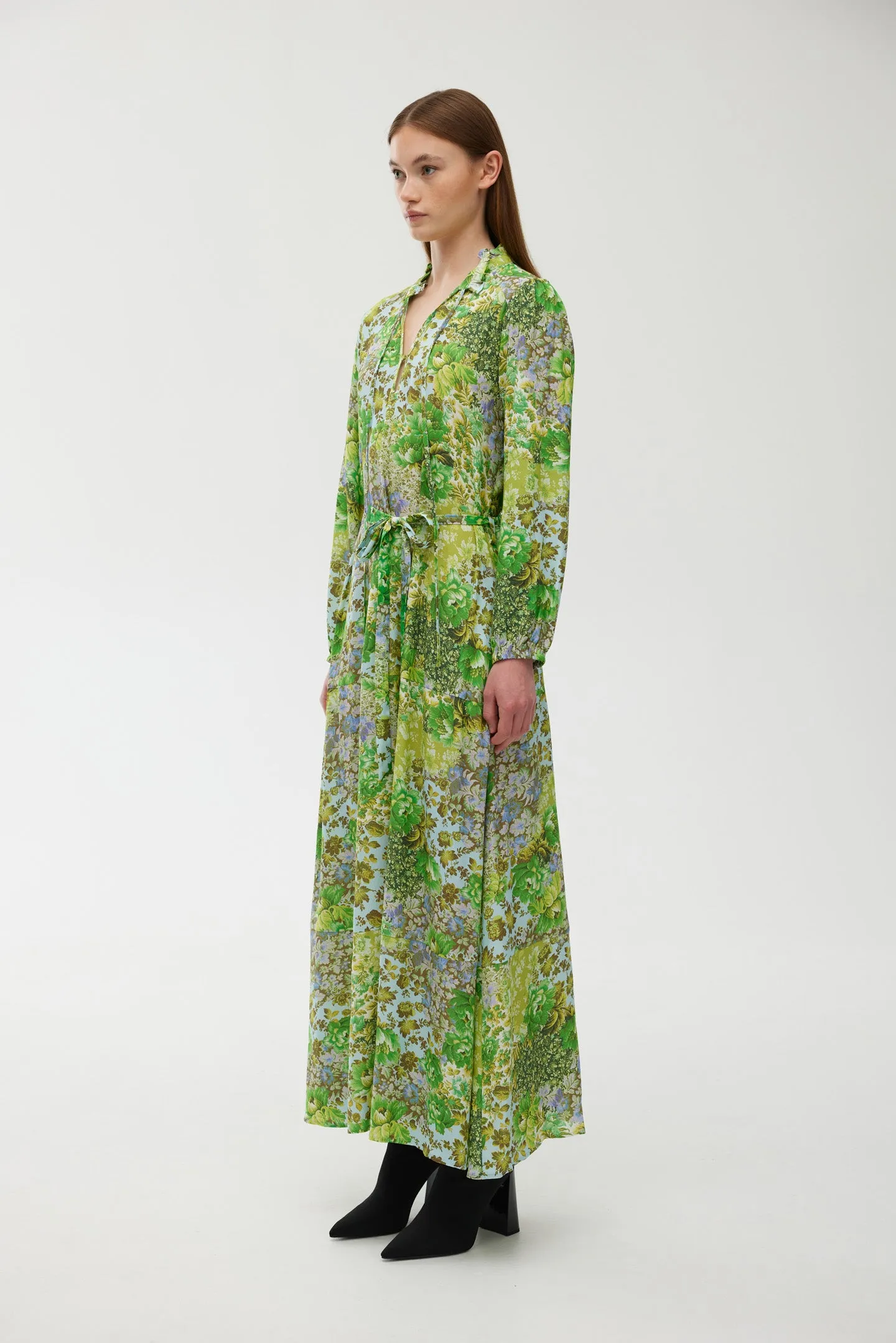 Delilah Dress - Floral Haze