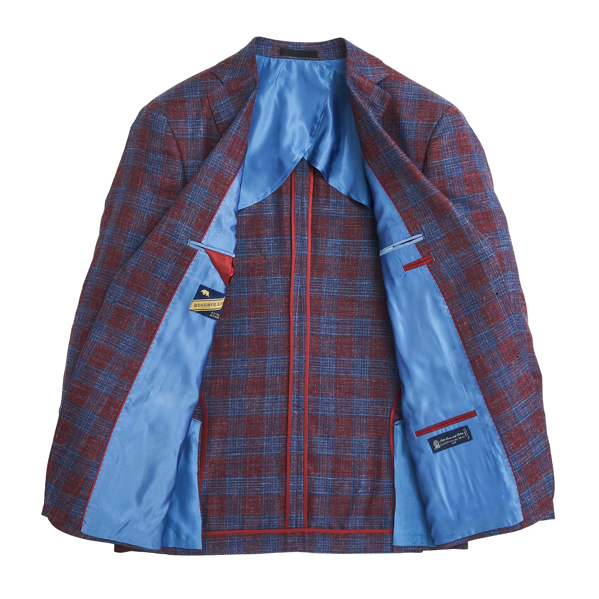 Di Pray Rococco Plaid Sport Coat - Stylish Mens Blazer for Classic Charm