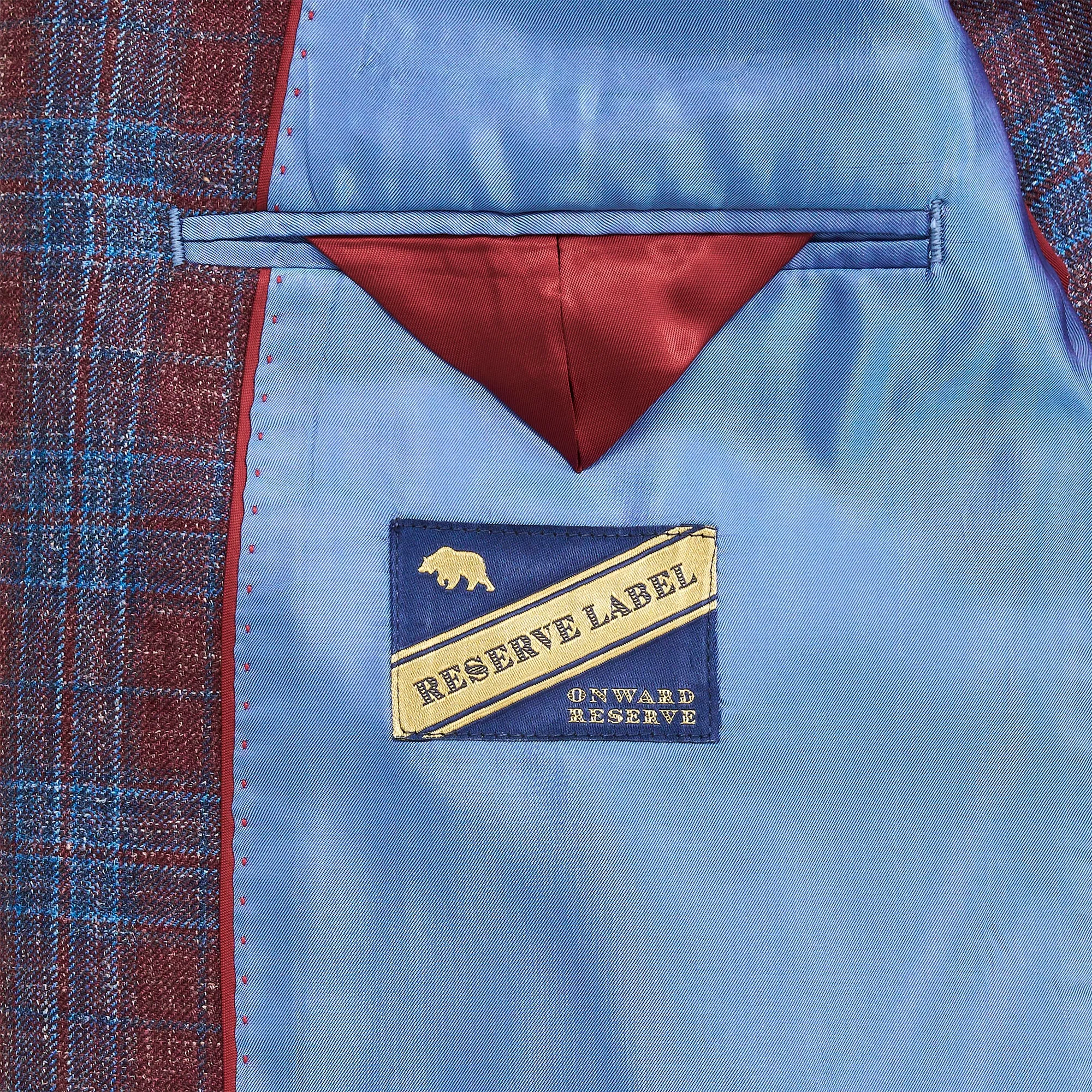 Di Pray Rococco Plaid Sport Coat - Stylish Mens Blazer for Classic Charm