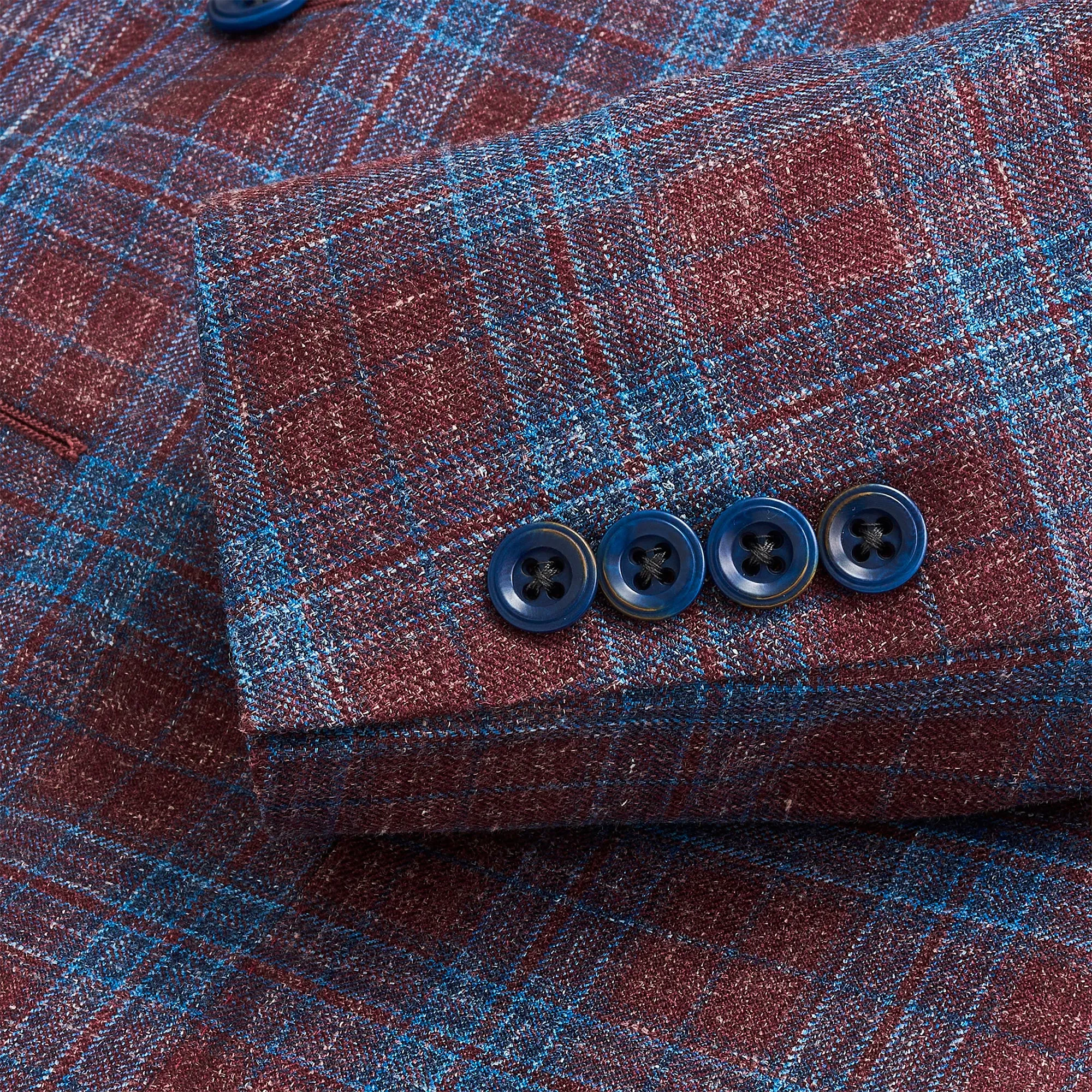 Di Pray Rococco Plaid Sport Coat - Stylish Mens Blazer for Classic Charm