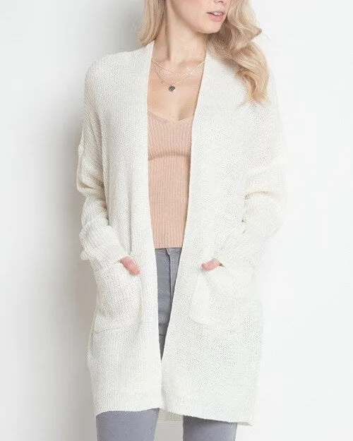 Dreamers - Lightweight Open Front Cardigan in More Colors