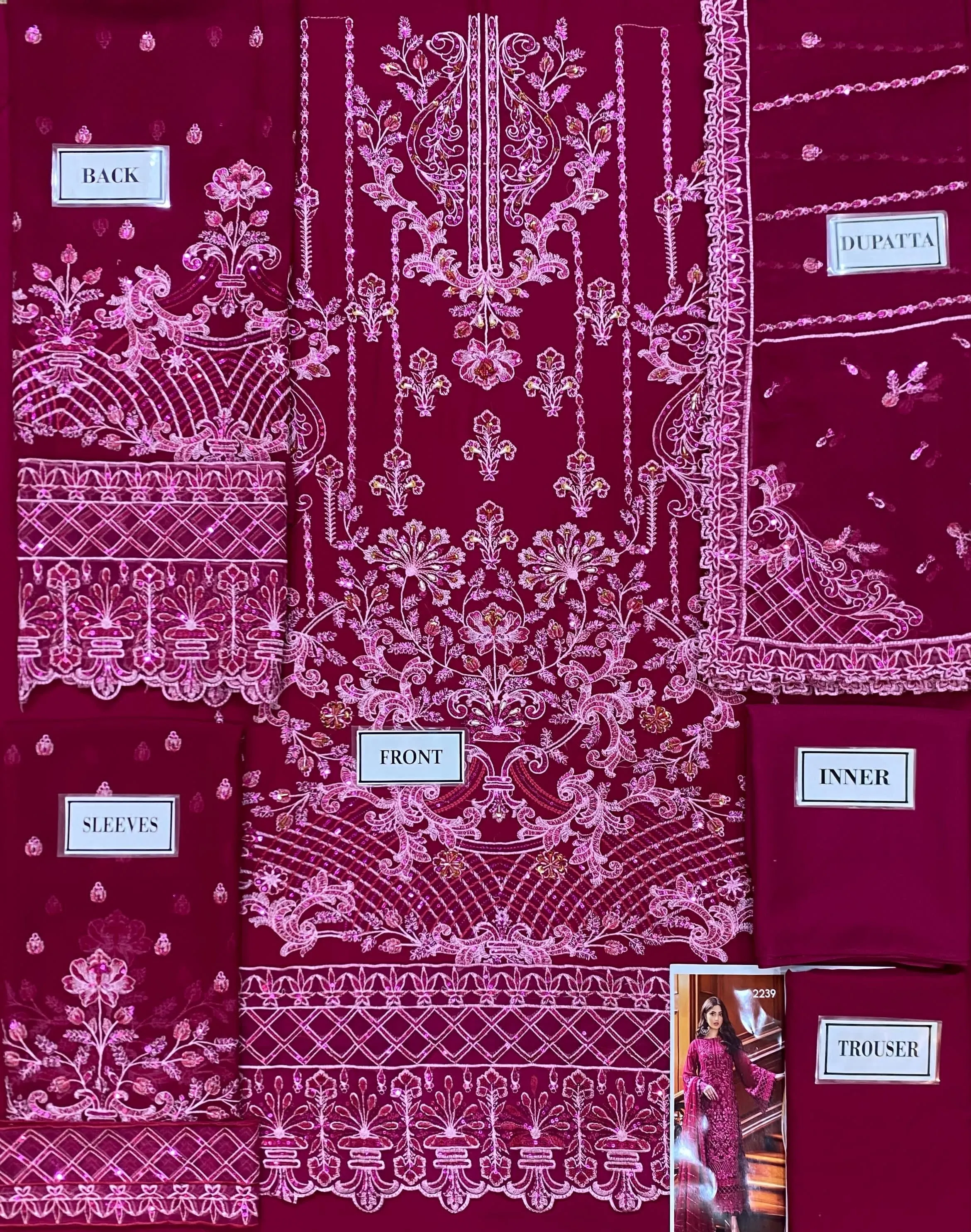 Emaan Adeel Chiffon Suit