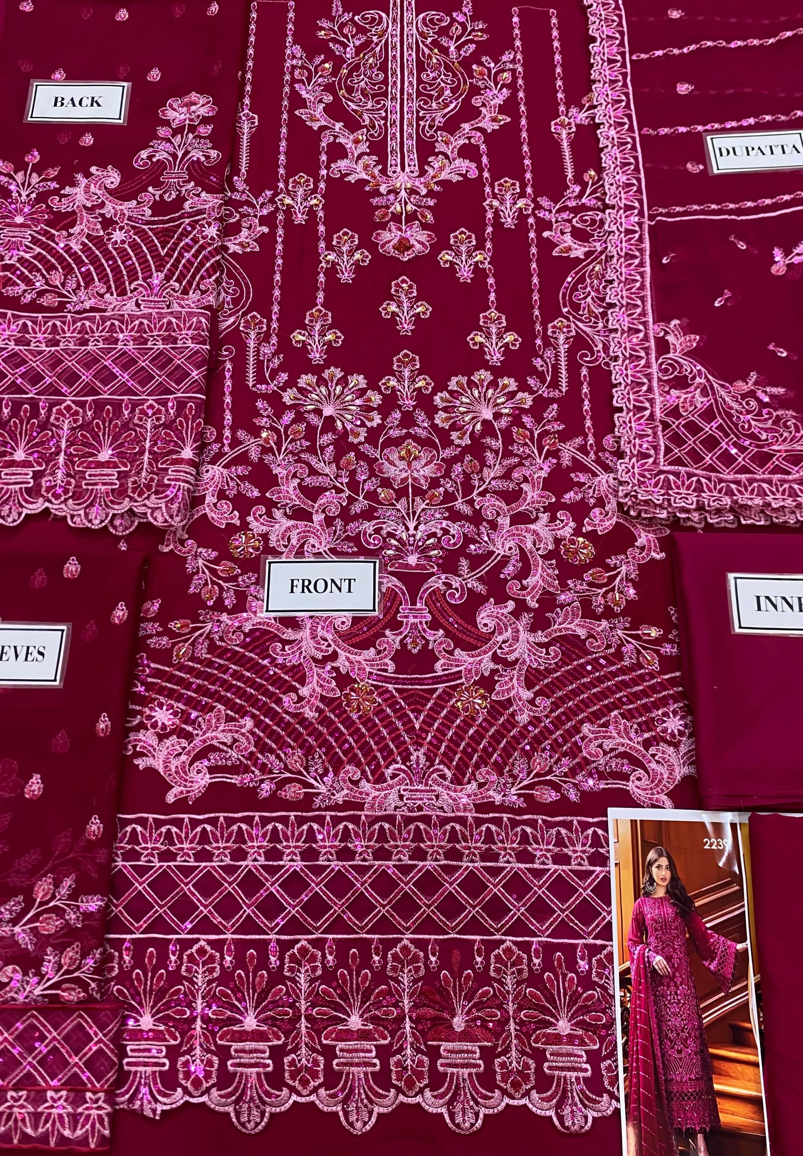 Emaan Adeel Chiffon Suit