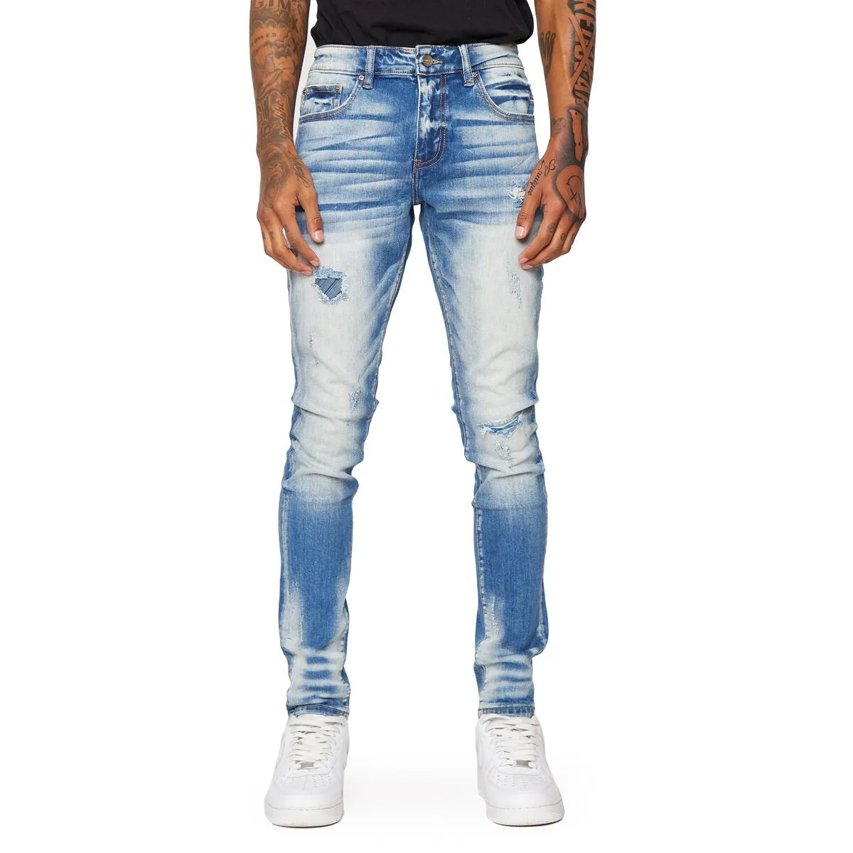 ESNTL LAB SKINNY JEANS  STRATUS (LAB1027)