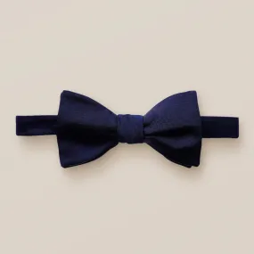 ETON DARK BLUE BOW TIE - READY TIED