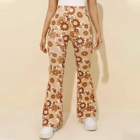 Floral Flare Leggings