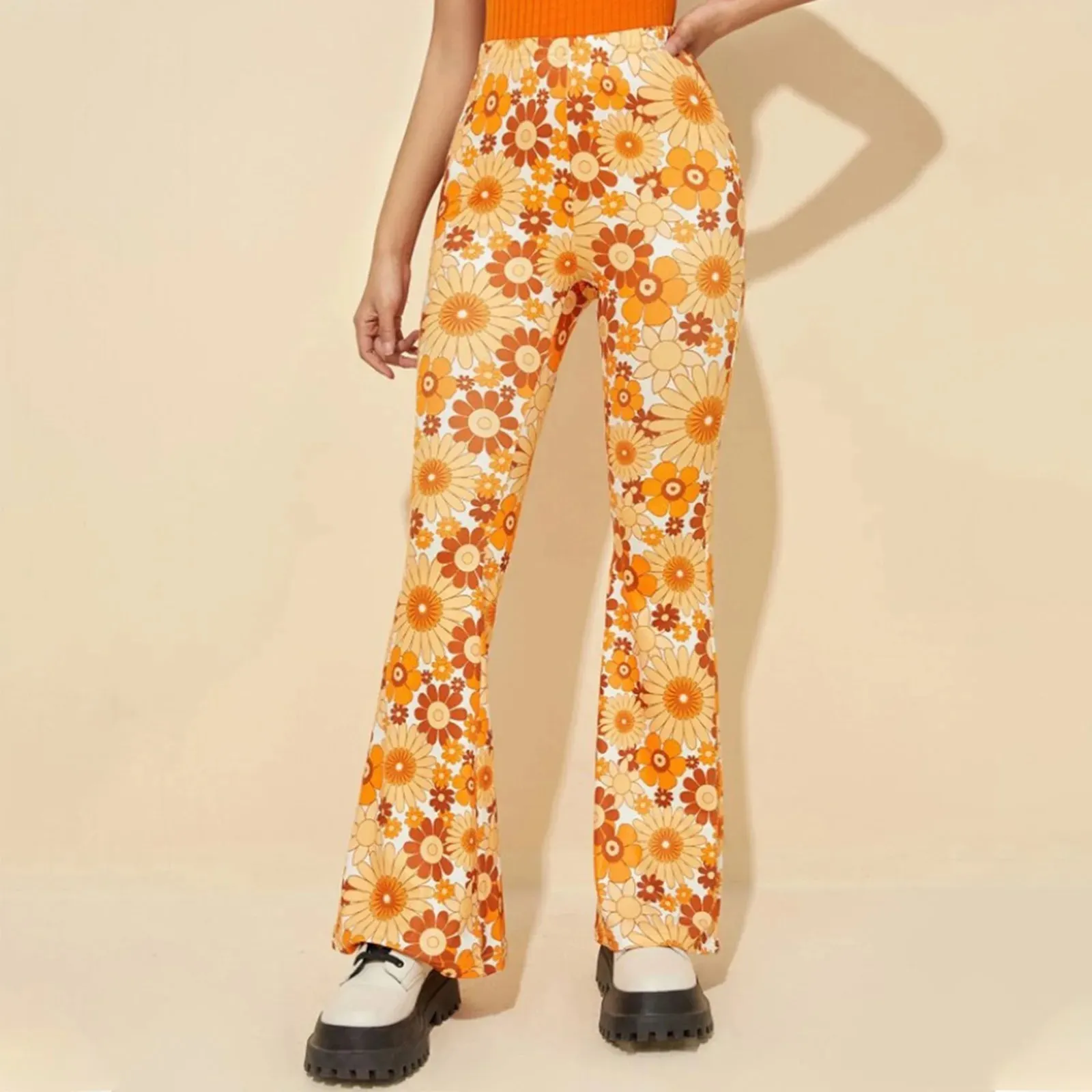 Floral Flare Leggings