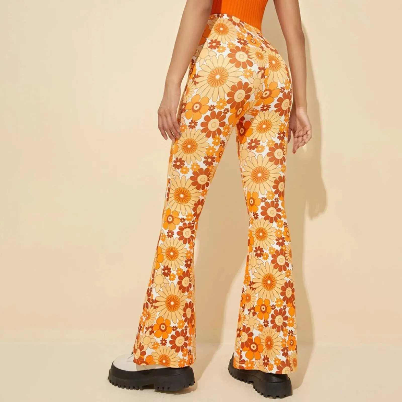 Floral Flare Leggings