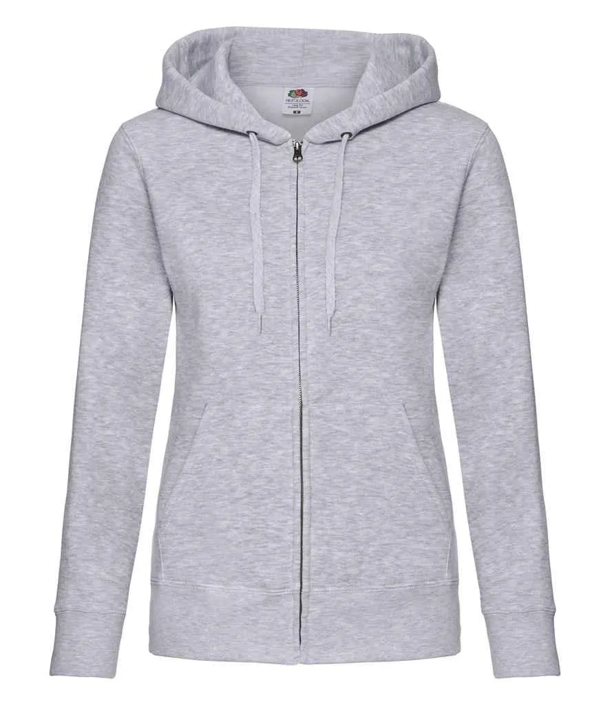 Fruit of the Loom Premium Lady Fit Zip Hooded Jacket