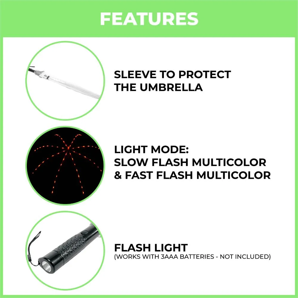 Green LED Umbrella