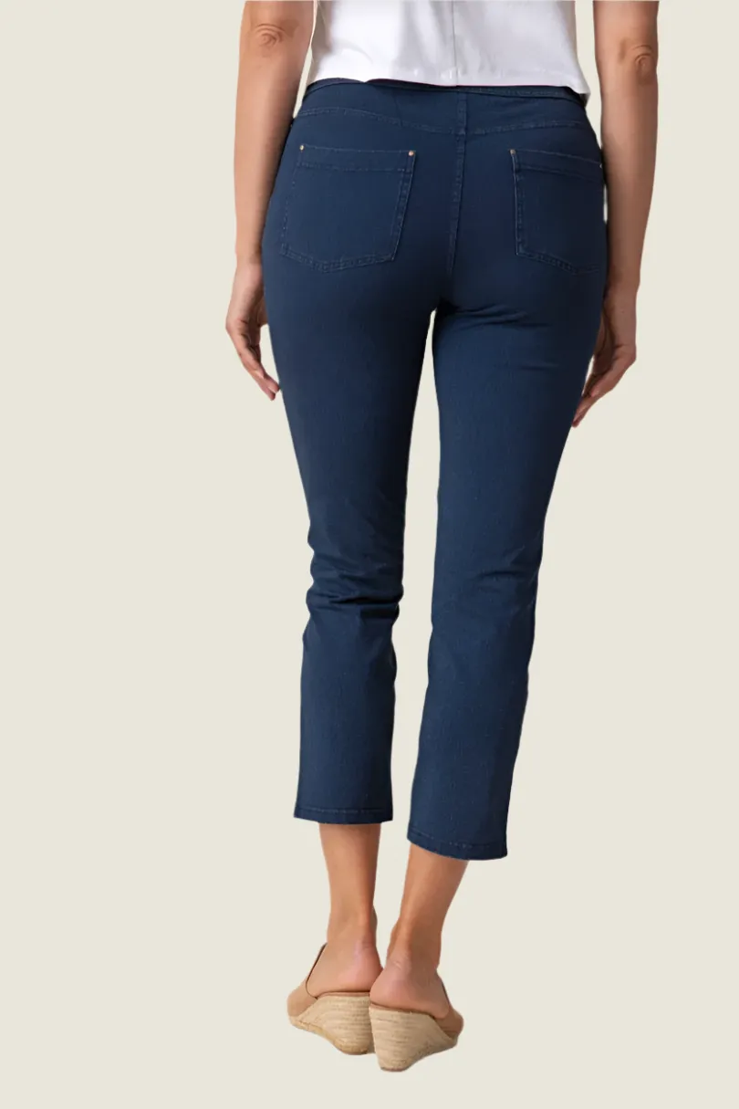 Habitat Stonewash Cotton Knit Jean Capri