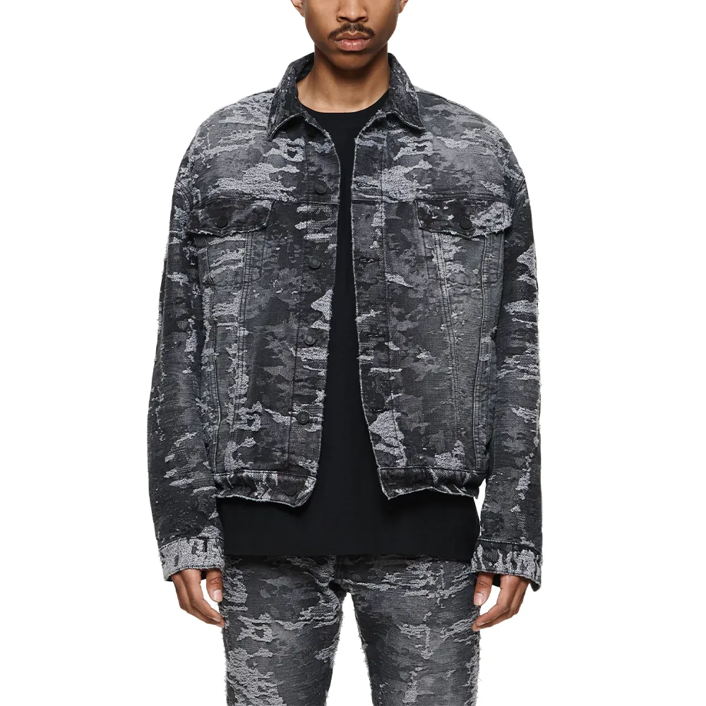 Jacquard Jacket 'Black'