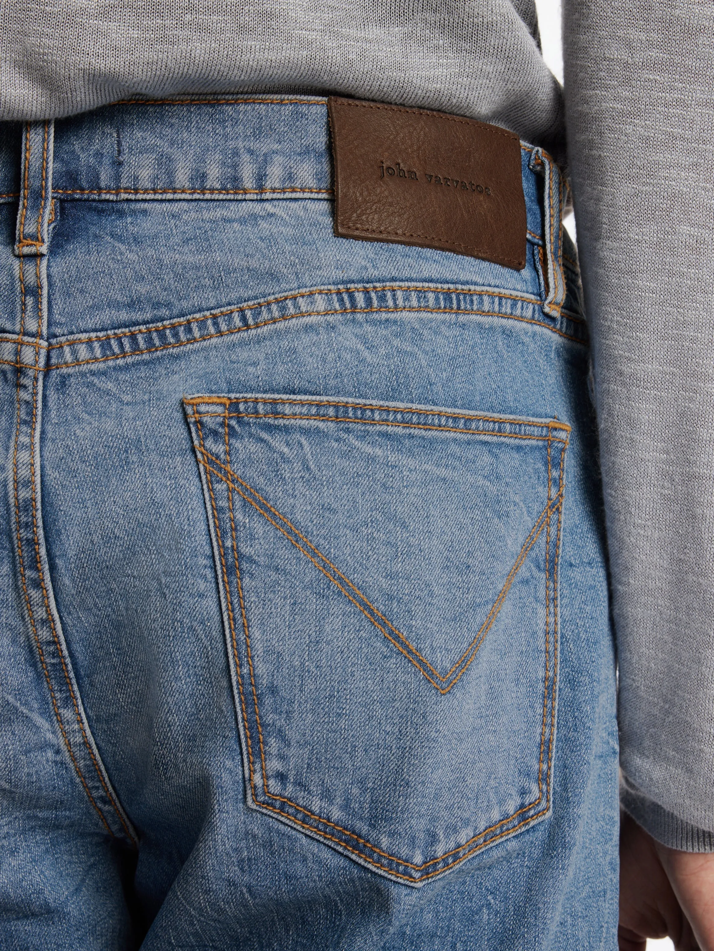 John Varvatos - Brent Wash Regular Fit Jeans