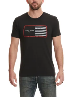 Kimes Ranch Men's American Trucker Black T-Shirt