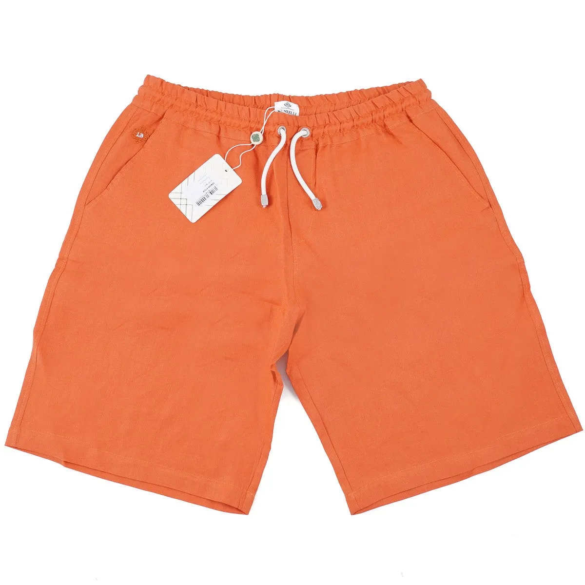 Luigi Borrelli Casual Linen Shorts