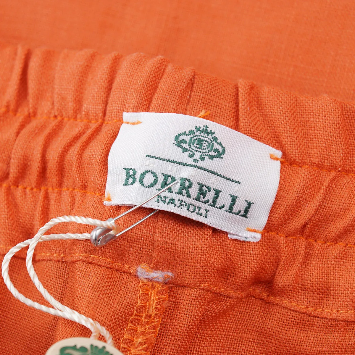 Luigi Borrelli Casual Linen Shorts