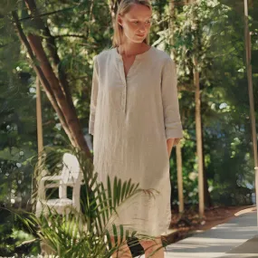 Melange Linen Prelude Dress