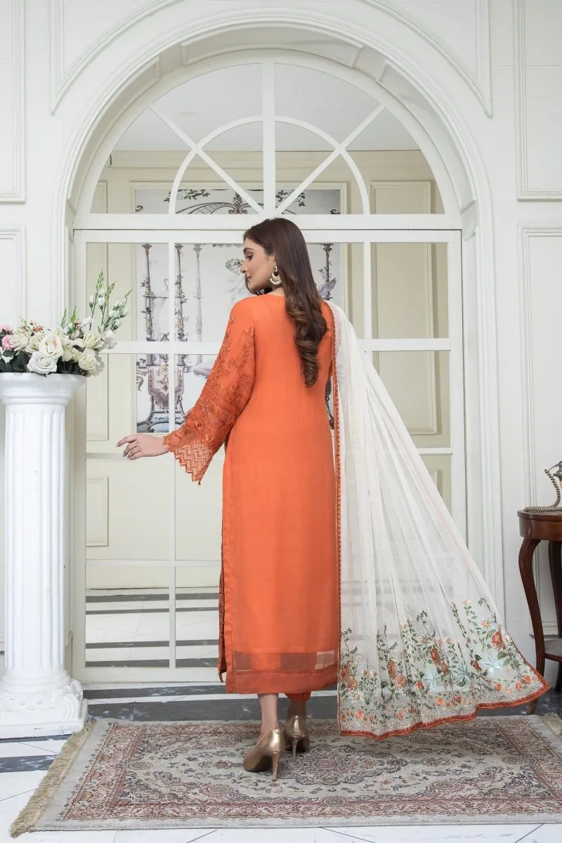 Mihrimah Embroidered Chiffon Party Wear MIH58