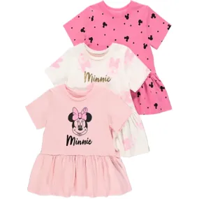 MINNIE MOUSE 3pk Pink T-Shirts
