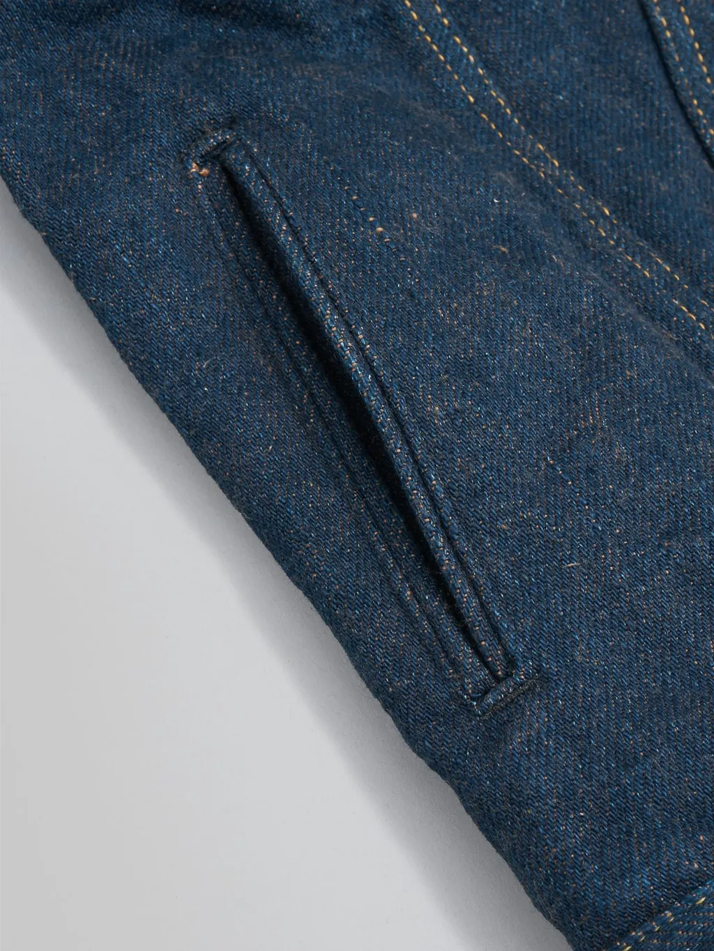 ONI Denim 02527P-KAKBR Secret Denim Kabuki Kakishibu Brown Premium 20oz Type III Jacket